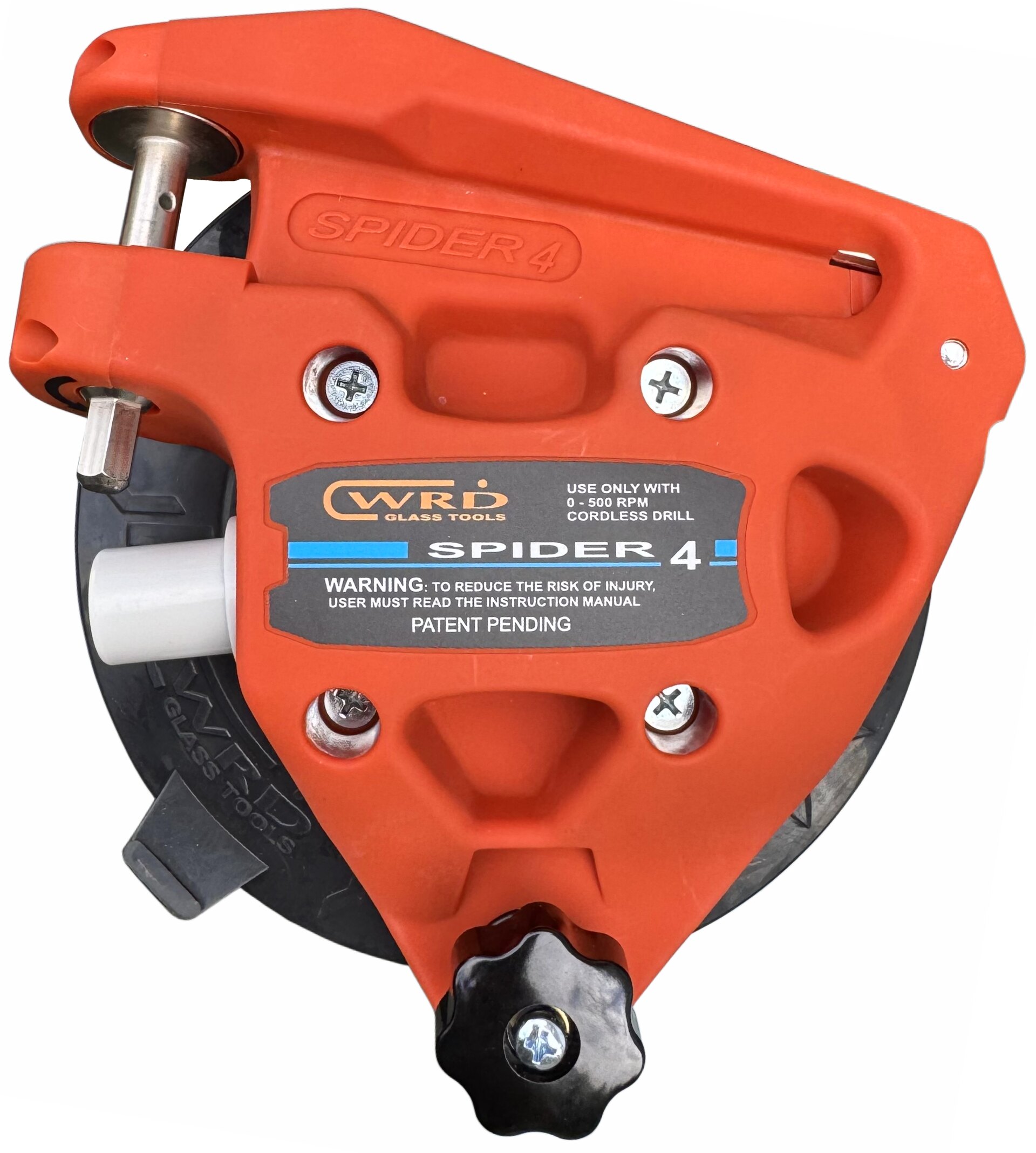 Spider 4M assembly. Numbered markers correspond to the component links alongside.