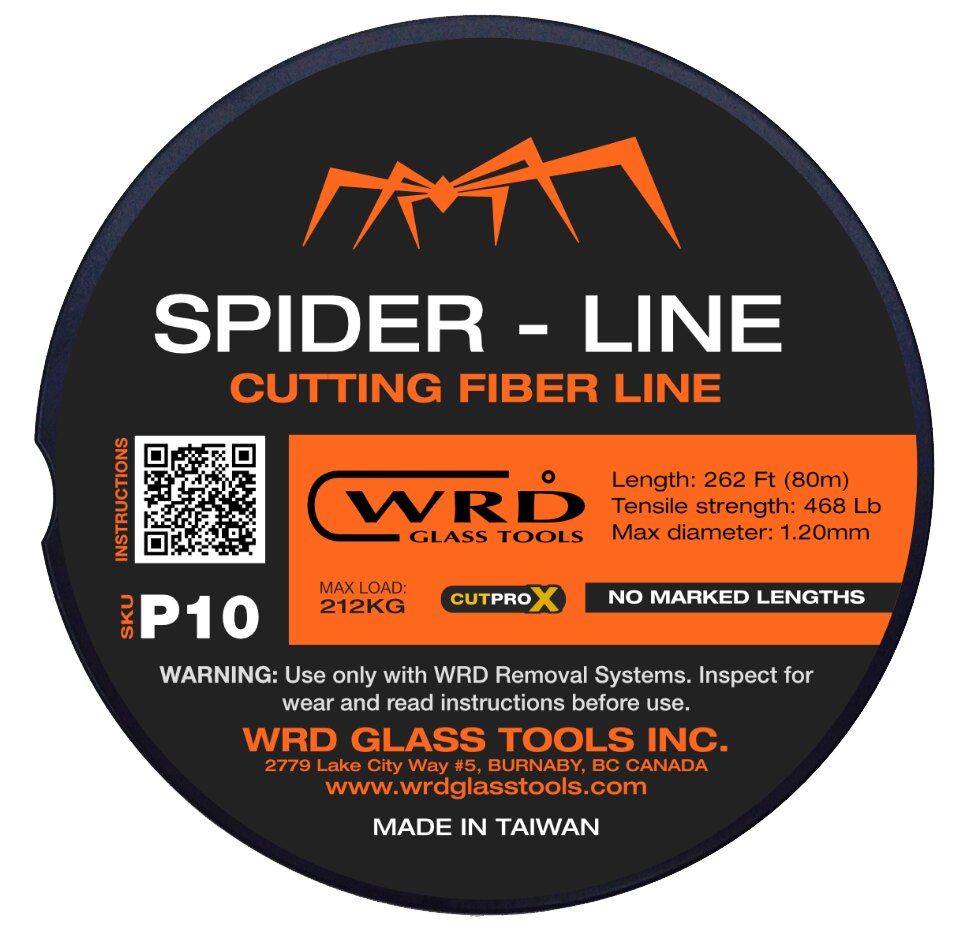 Spider Line P10 unmarked 80 m spool