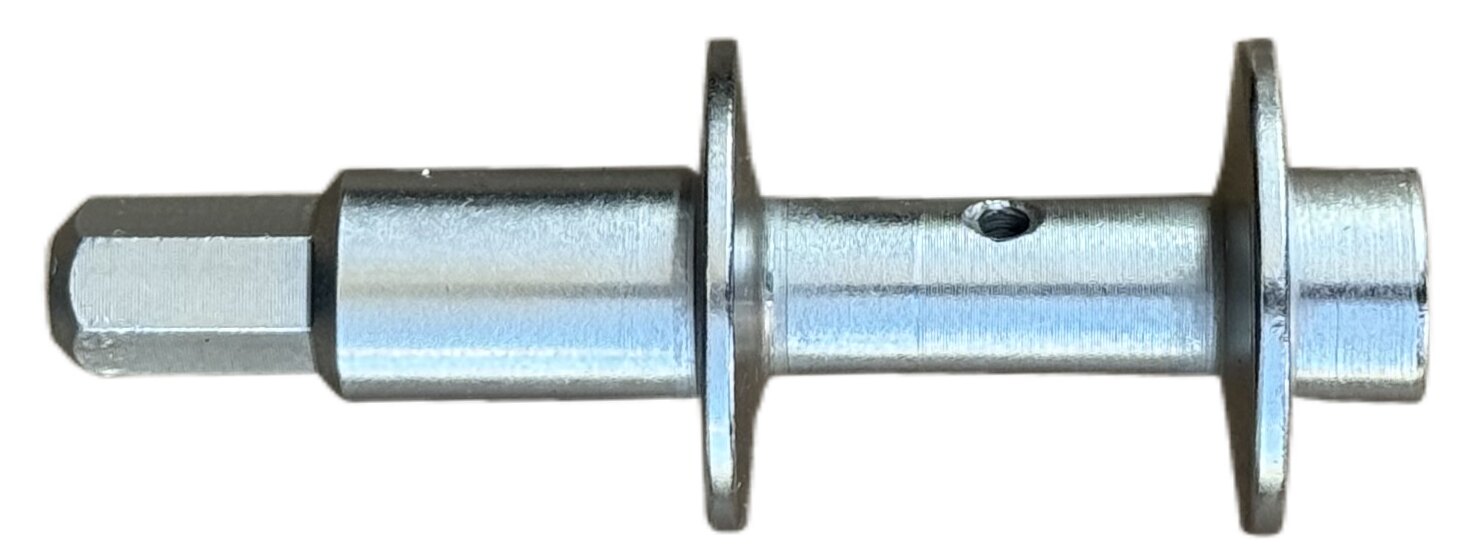 WRD Spindle Shaft Male (WRD-HSM) - Replacement male hex spindle for Spider 4M