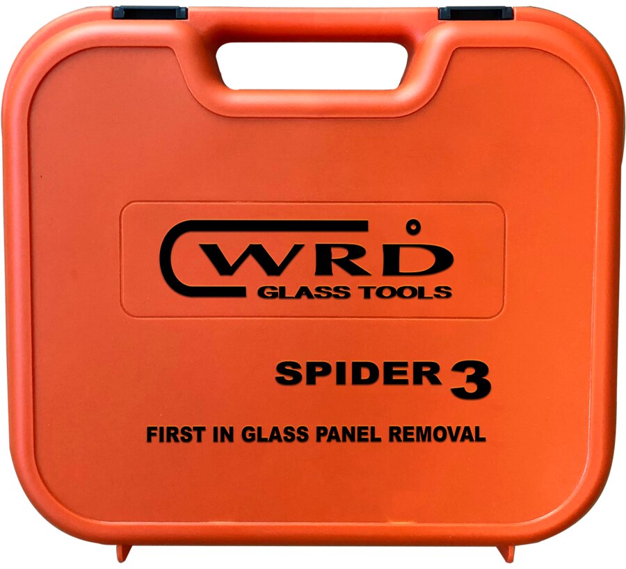 WRD Spider 3 Plastic Tool Case (WRD-PB3) - Storage shell with foam inner liner