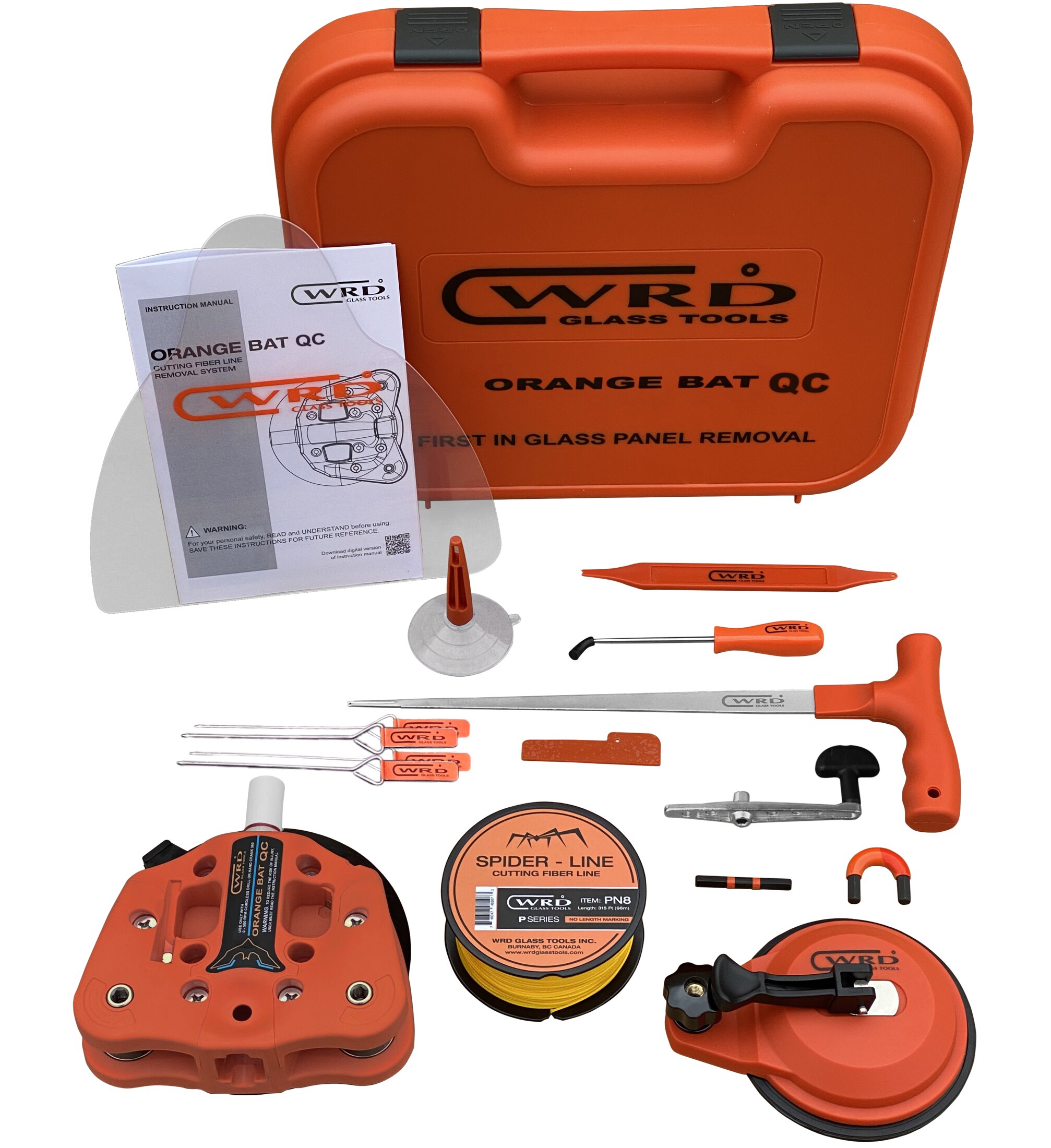 WRD Orange Bat Quick Connect Kit 300 - Cordless drill dual spindle removal system
