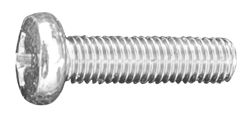 WRD M5 x 20mm Phillips Screws (M5-20) - Pan head screws for Pro6 rubber pad