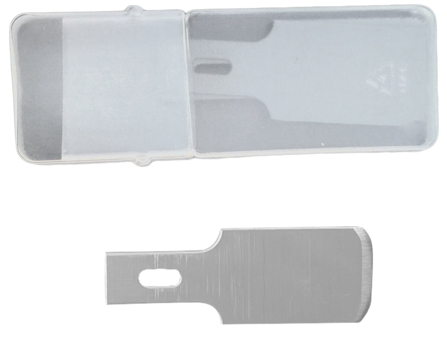 WRD 16mm Moon Blades (WRD-M16) - Smooth trimming curved edge razor blades for auto glass
